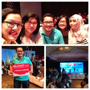 Foto dari acara launching CIMB Niaga AirAsia BIG Card