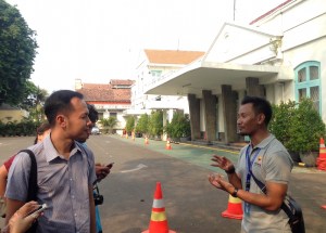 Di depan Santa Ursula