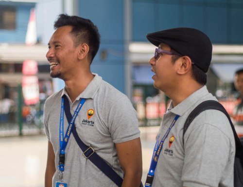 Kedua 'guide' dari Jakarta Good Guide