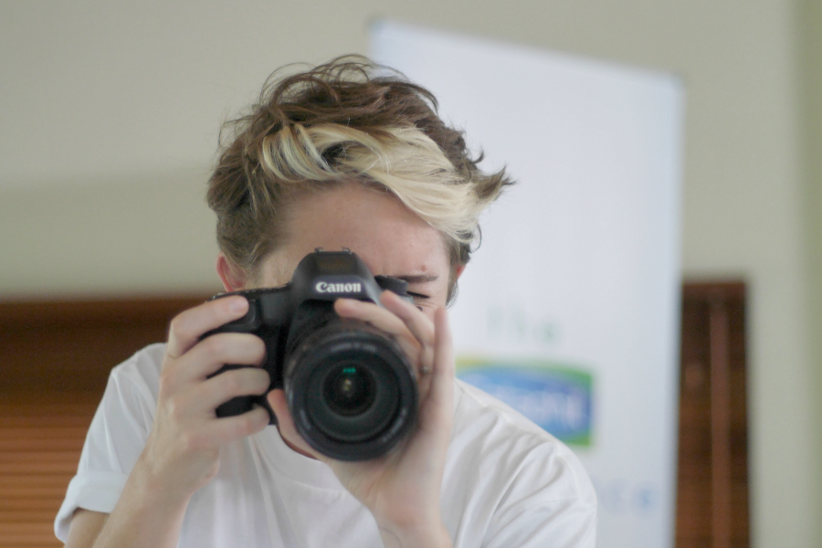 Cynthia Hunt, photographer yang juga menjadi 'mentor' fotografi #CetaphilExperience